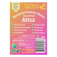 Eterna Treats Freeze Dried Apples Snack Pack